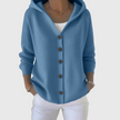 Josephine Hooded Button-Down Cardigan
