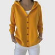 Josephine Hooded Button-Down Cardigan