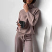 Colette Soft Knit Turtleneck Lounge Set