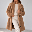 Benedetta Long Lapel Teddy Coat