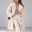 Benedetta Long Lapel Teddy Coat
