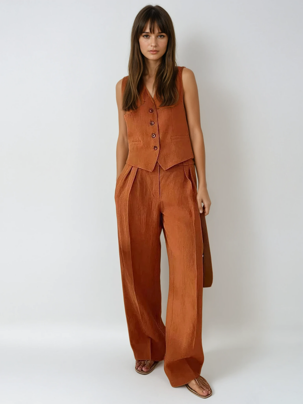 Sienna Tailored Wide Leg Trouser Set