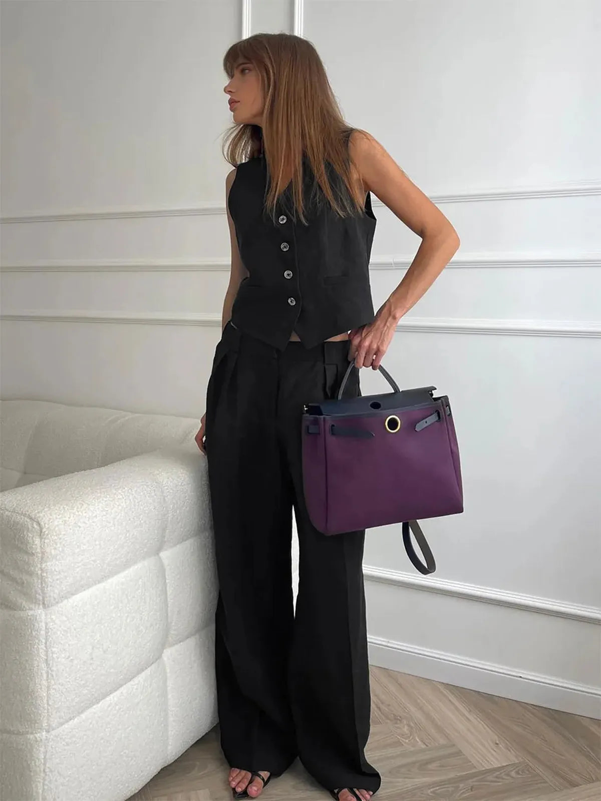 Sienna Tailored Wide Leg Trouser Set