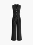 Sienna Tailored Wide Leg Trouser Set