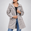 Sabrina Windproof Zip-Front A-Line Jacket