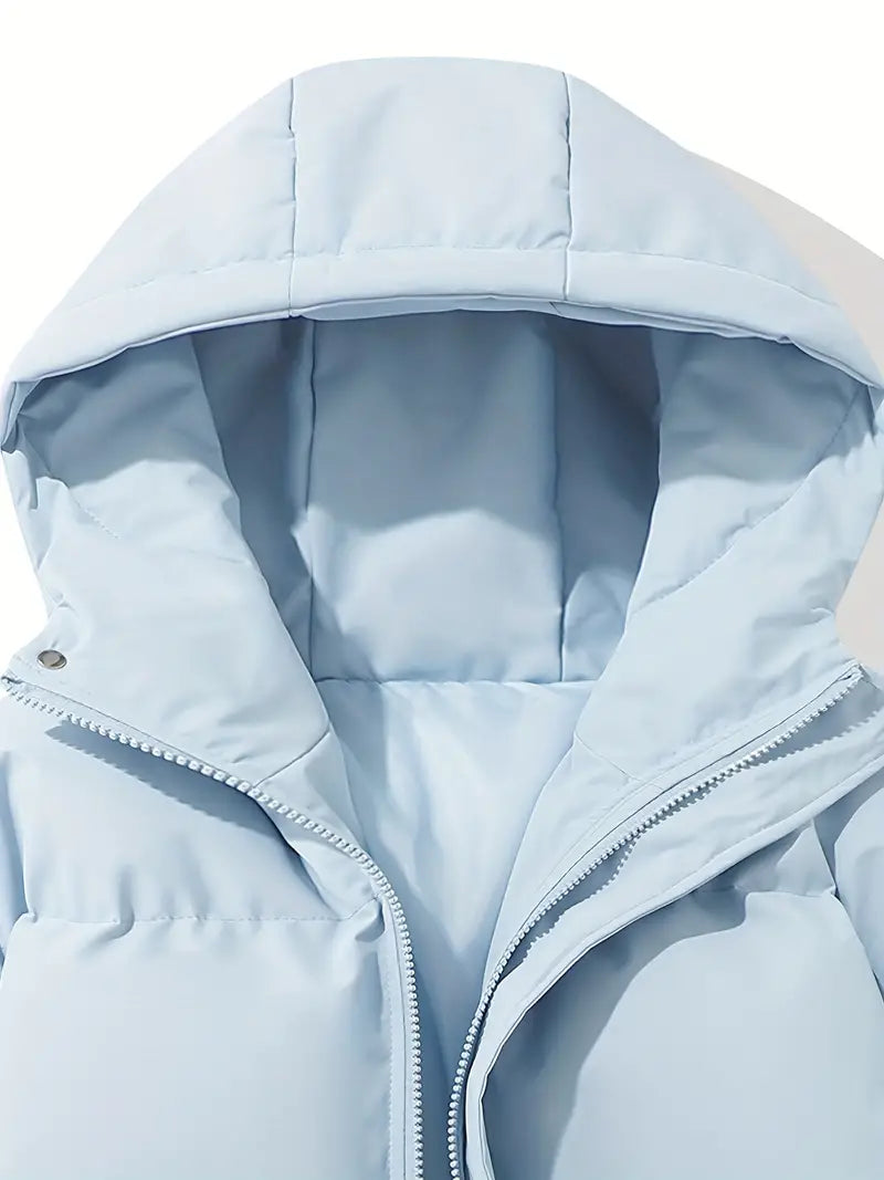 Isotta Quilted Stand-Collar Puffer Jacket