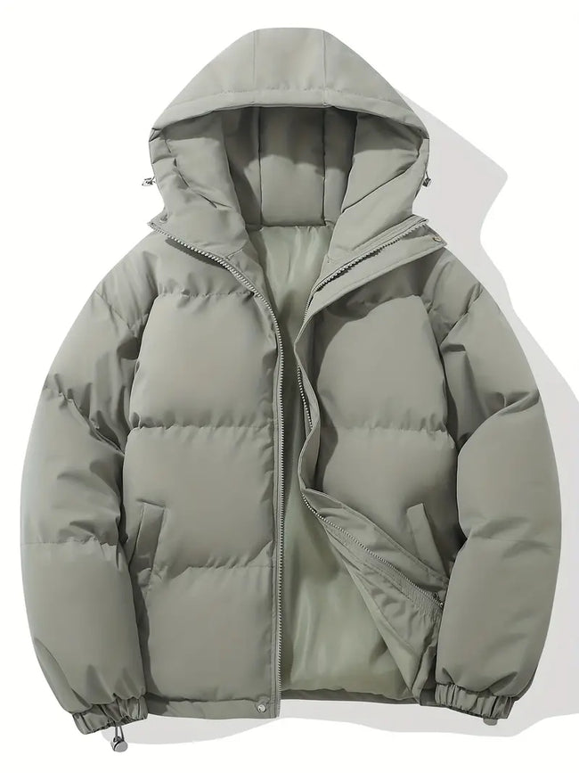 Isotta Quilted Stand-Collar Puffer Jacket