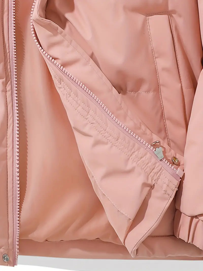 Isotta Quilted Stand-Collar Puffer Jacket