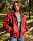 Avery Oversized Zip-Up Bomber Jacket