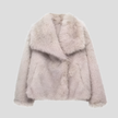 Octavia Textured Faux-Fur Jacket