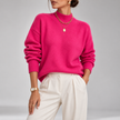 Magnolia Ribbed Roll-Neck Knit Sweater