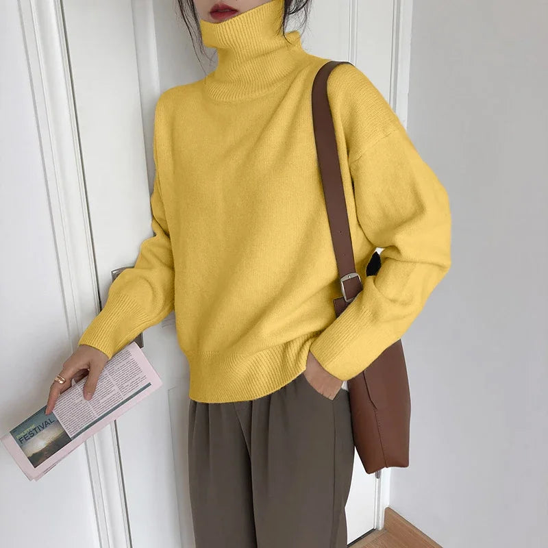 Federica Oversized Turtleneck Sweater