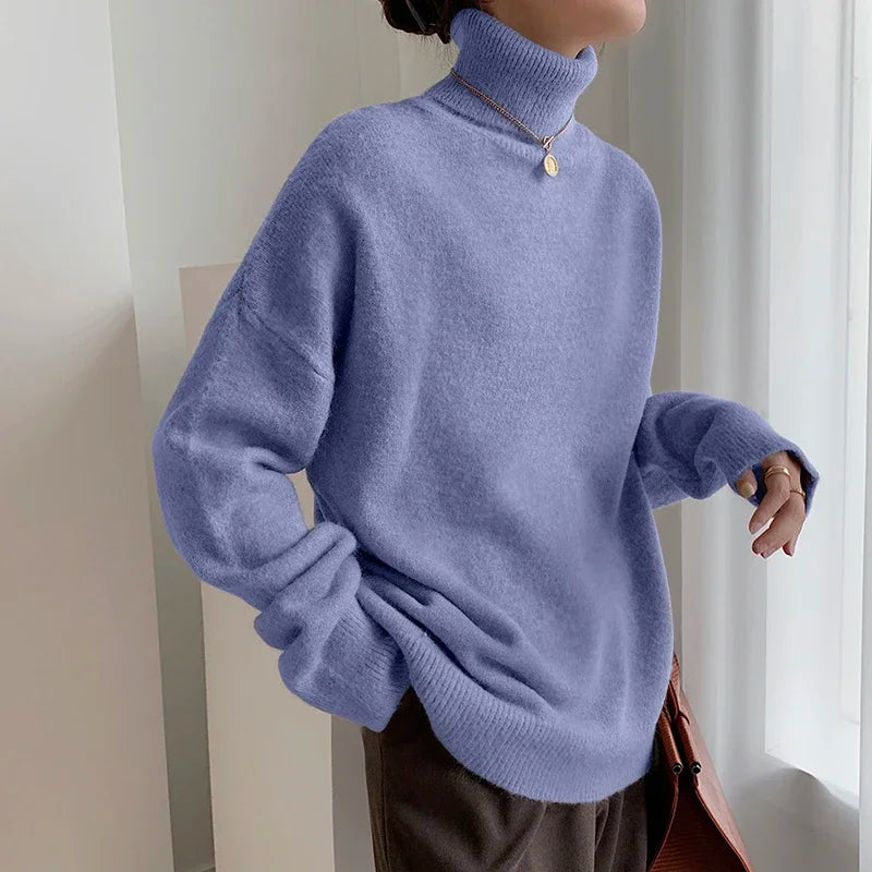 Federica Oversized Turtleneck Sweater