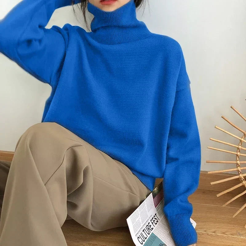 Federica Oversized Turtleneck Sweater