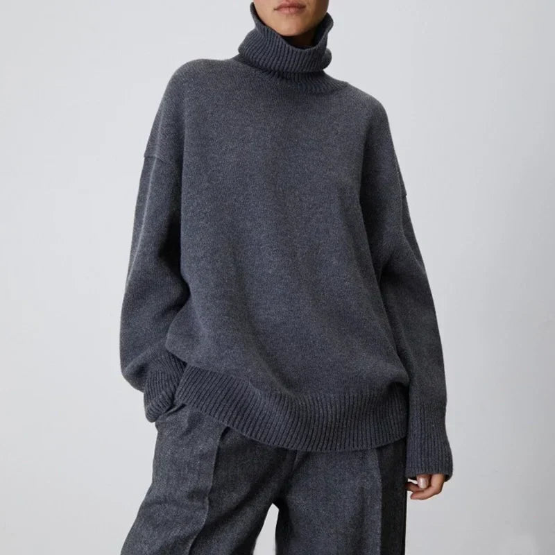 Federica Oversized Turtleneck Sweater