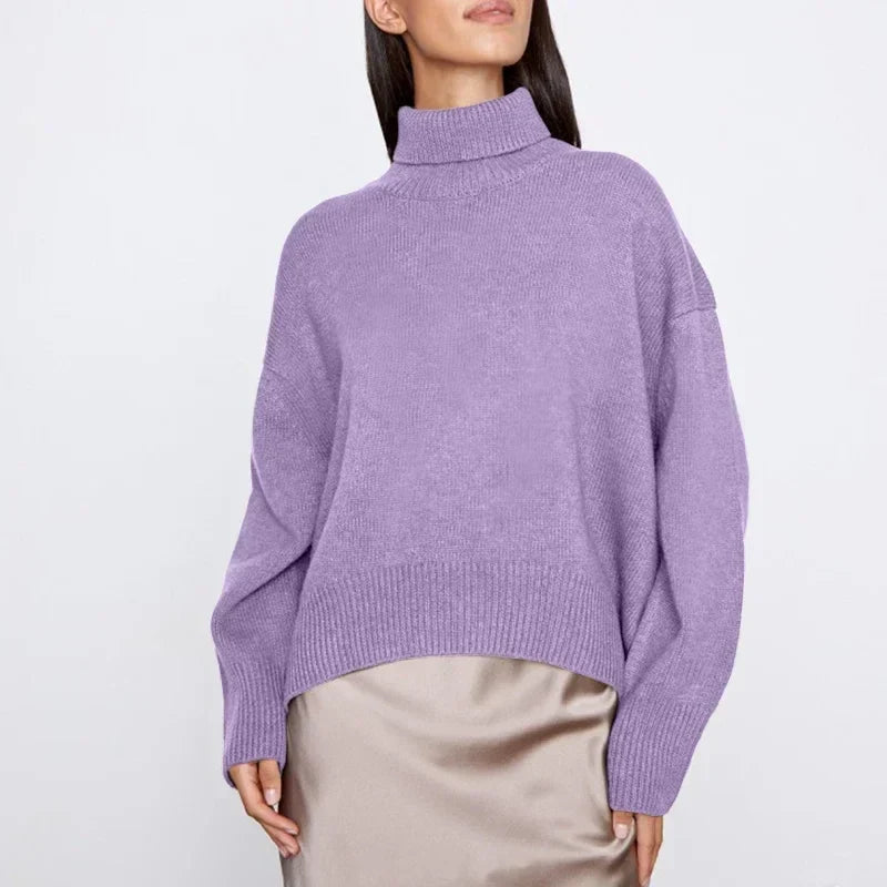Federica Oversized Turtleneck Sweater