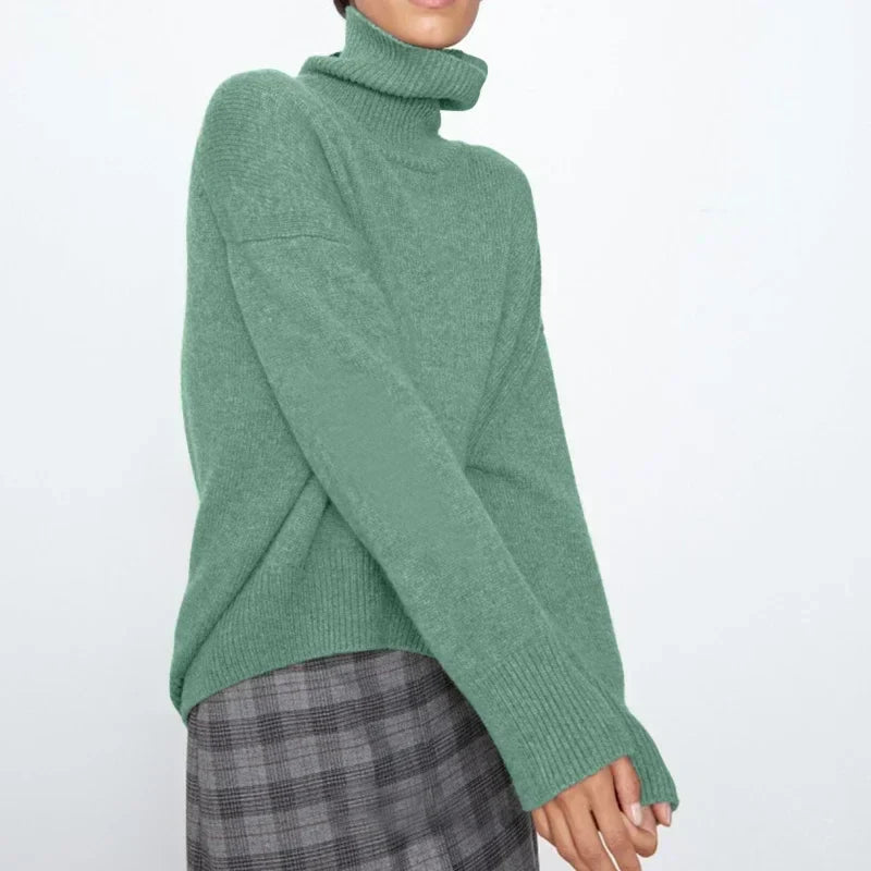 Federica Oversized Turtleneck Sweater
