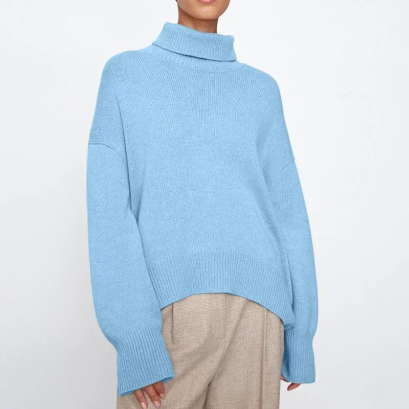 Federica Oversized Turtleneck Sweater