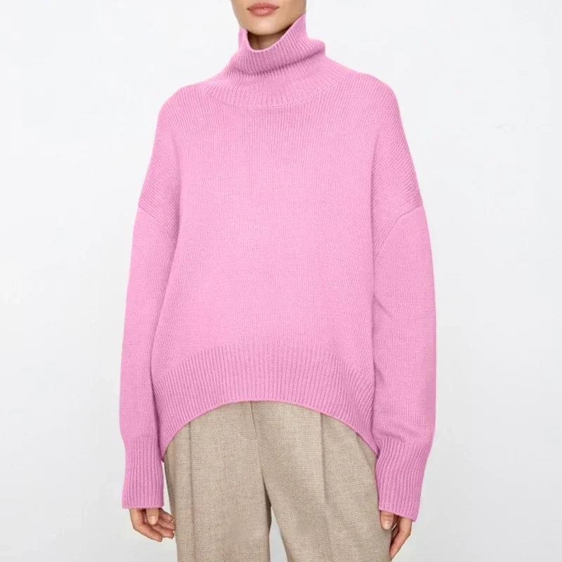 Federica Oversized Turtleneck Sweater