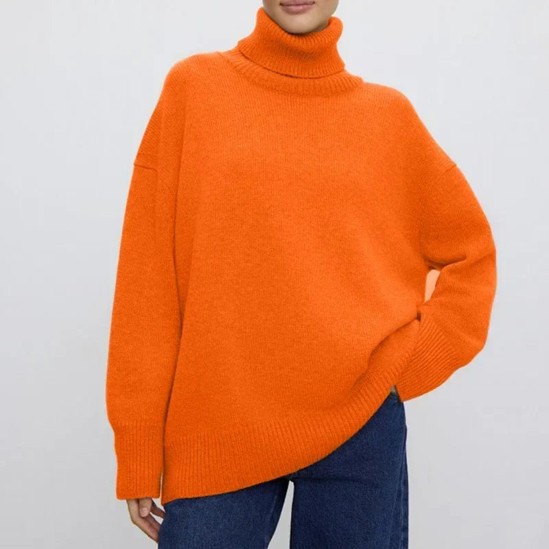 Federica Oversized Turtleneck Sweater