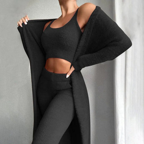 Mazie Three-Piece Relaxed Loungewear Set