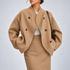 Elisabetta Oversized Button-Down Shirt Jacket