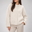 Gabriella Oversized Teddy Bomber Jacket