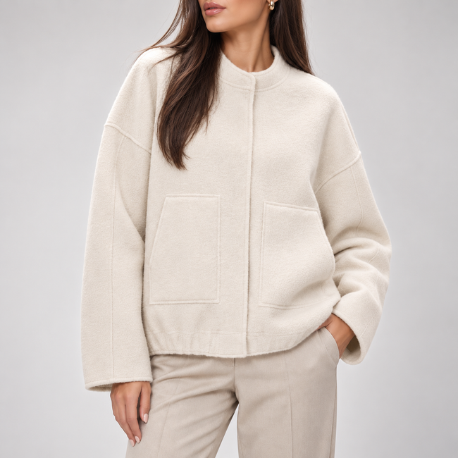 Gabriella Oversized Teddy Bomber Jacket