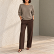 Mariangela Relaxed Crew-Neck Knit Sweater