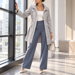 Sabrina Windproof Zip-Front A-Line Jacket
