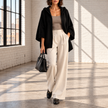 Rosaria Hooded Open-Front Knit Cardigan