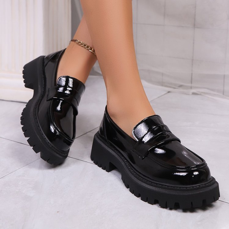 Annalise Chunky Platform Lug Sole Loafers