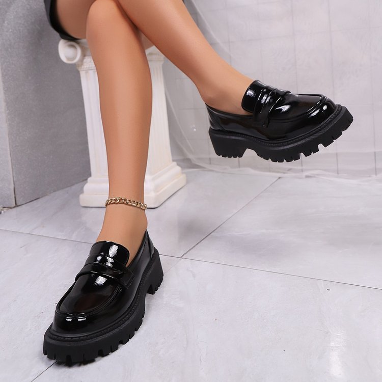 Annalise Chunky Platform Lug Sole Loafers