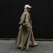 Carolina Oversized Double-Breasted Trench Coat