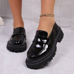 Annalise Chunky Platform Lug Sole Loafers