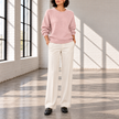 Mariangela Relaxed Crew-Neck Knit Sweater