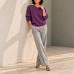 Mariangela Relaxed Crew-Neck Knit Sweater
