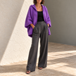 Rosaria Hooded Open-Front Knit Cardigan