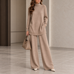 Rosella Turtleneck Wide-Leg Lounge Set