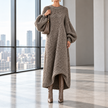 Ottavia Oversized Knit Maxi Sweater Dress
