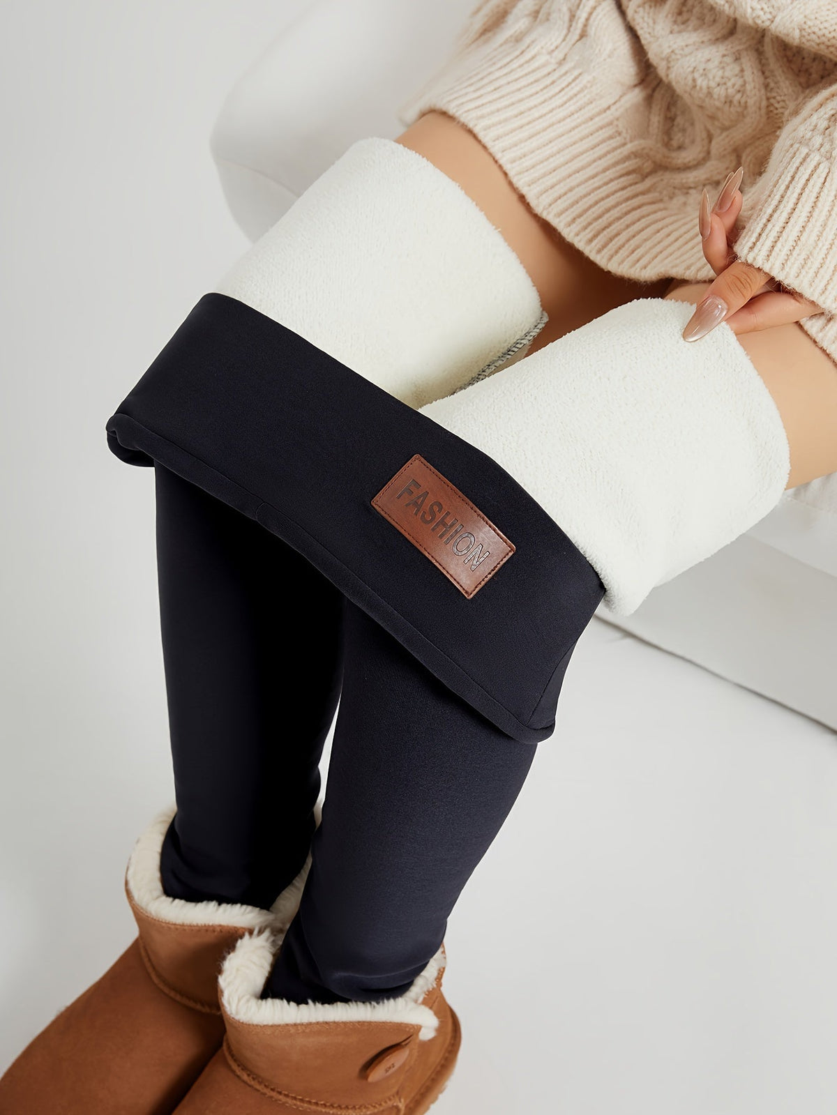 Alba Fleece-Lined High-Waist Leggings