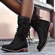 Romilly Studded Lace-Up Ankle Boots