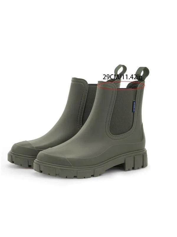 Imogen Waterproof Lug Sole Chelsea Boots