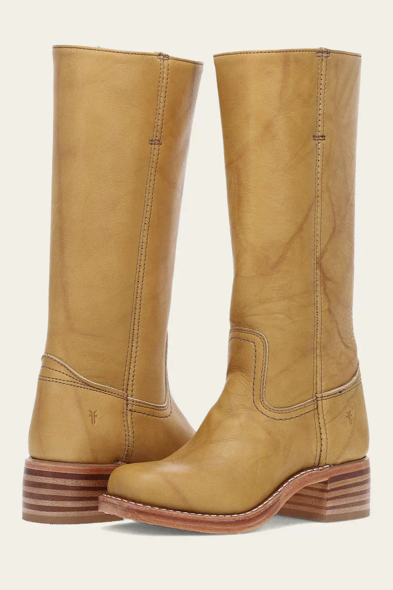 Dorothea Western Stitched Mid-Calf Boots