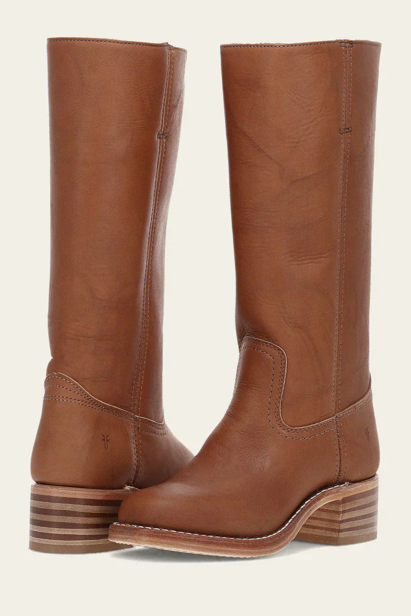 Dorothea Western Stitched Mid-Calf Boots