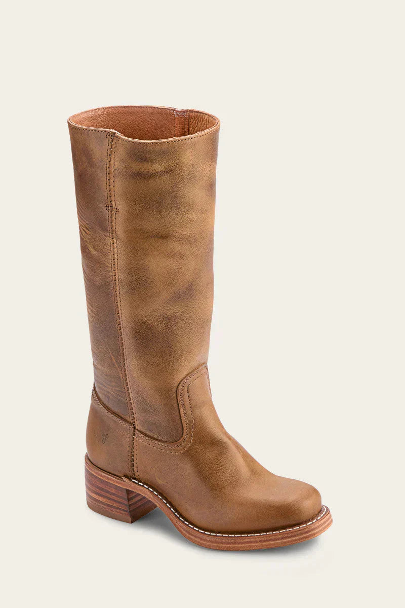 Dorothea Western Stitched Mid-Calf Boots