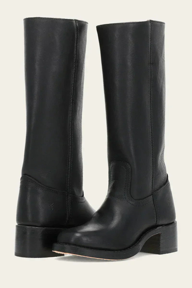 Dorothea Western Stitched Mid-Calf Boots