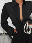 Celestina Tailored Button-Up Shirt