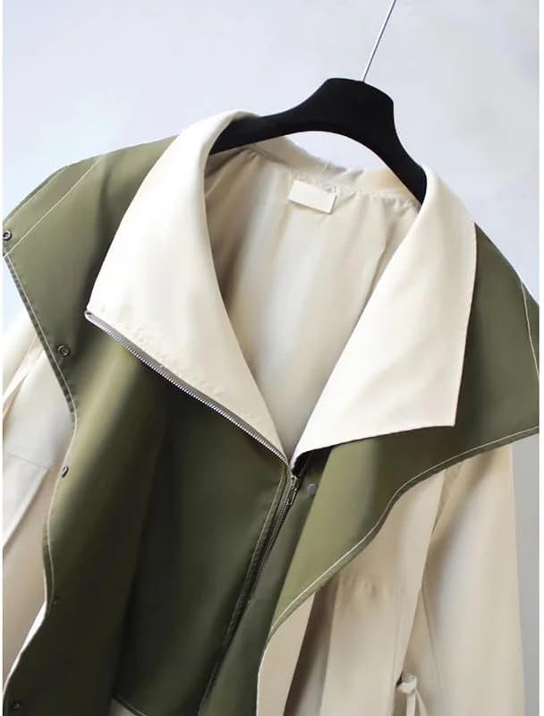 Cordelia Drawstring Hooded Trench Coat