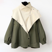 Cordelia Drawstring Hooded Trench Coat
